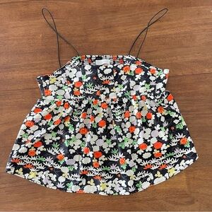 Urban Outfitters Floral Babydoll Top